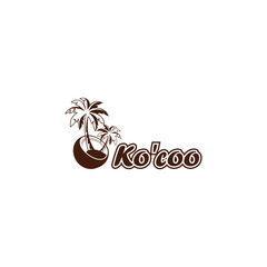 coconut logo design