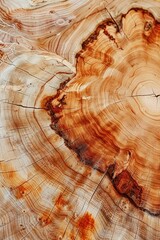 Detailed view of a piece of wood, suitable for various design projects