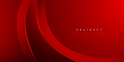 Red and black curve luxury modern background with space for text and message. concept design