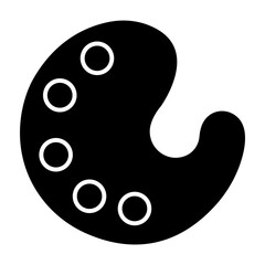 Color Palette Icon Design