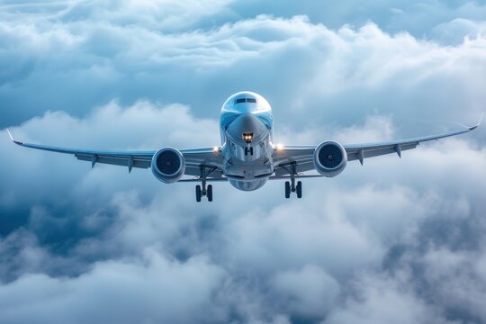 Soaring Liner: An Epic Flight in the World of Clouds