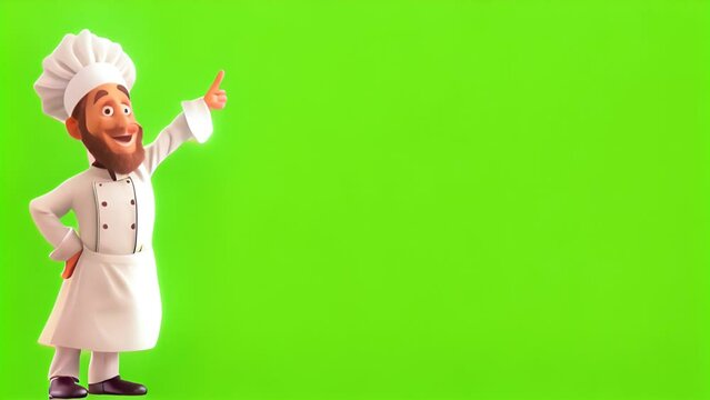 Chef on GreenScreen Video Magic