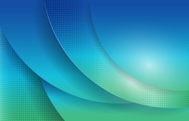 Blue Green Color Combination Abstract Technology Business Graphic Background