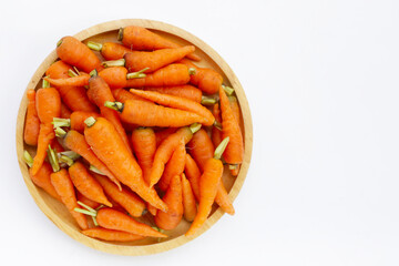 Fresh baby carrot, Excellent source of vitamin A and beta-carotene