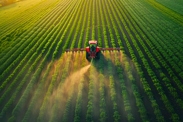 Revolutionizing Agriculture: Smart Farming Tips and Stock Photos of Pesticide-Spraying Vehicles with Advanced Technology.