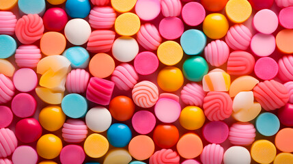 Fototapeta na wymiar candy background, candy wallpaper, candy banner