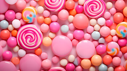 Fototapeta na wymiar candy background, candy wallpaper, candy banner