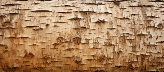 Close-up of tree bark with abundant wood chips