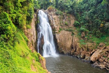 Fototapeta na wymiar Haew Narok Waterfall Khao Yai National Park Thailand