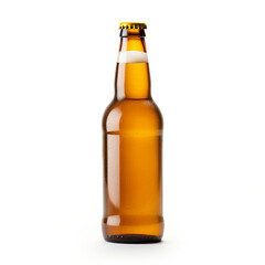 beer isolated on white background сreated with Generative Ai