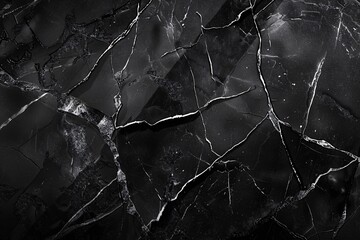 a black surface with cracks