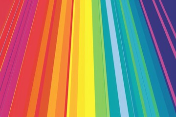 Obraz premium bright and colorful simple rainbow background
