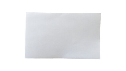 White Blank Paper and Card with Note Space