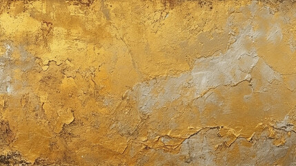 Texture of golden decorative plaster