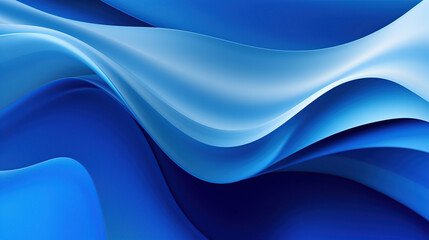 blue smooth waves - Powered by Adobe