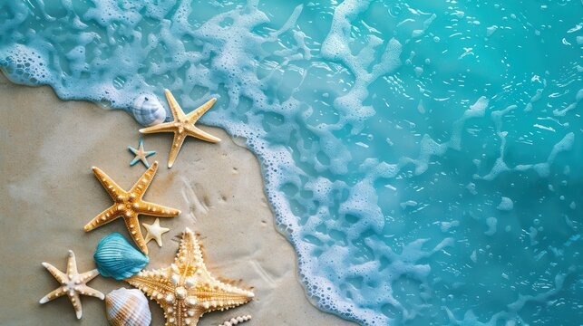 Background on the theme of holidays abroad at sea