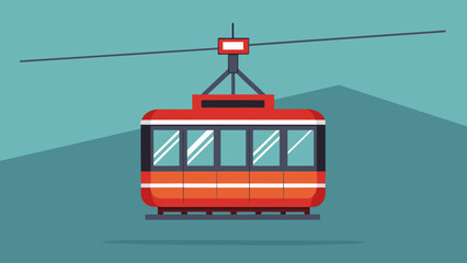 Cable Car Vector Elevate Your Designs with Stunning Illustrations