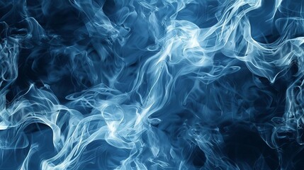 Abstract smoke with frame for wallpaper design, digital art