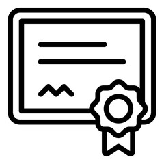 Certificate Award icon