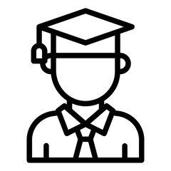 Graduation people academic icon