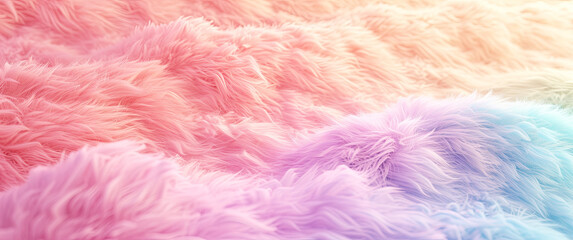 Soft pastel fur background, inviting and serene, perfect for wallpapers and digital settings 🌸✨📷