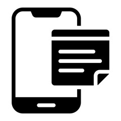 Notes with phone icon