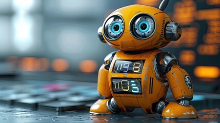 Automated personal finance tool helping individuals manage budgets and investments, solid color background, 4k, ultra hd