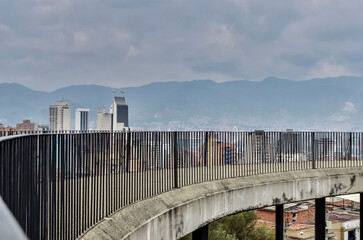 Paisaje Medellín desde Barrio Boston