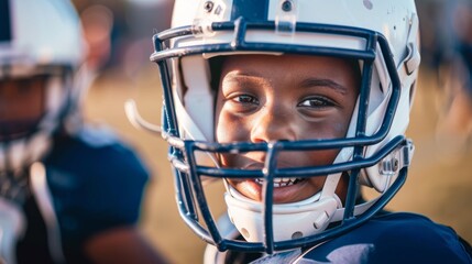 boy with face and dental shield in the middle of training generative ai