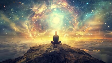 Cosmic Awakening Radiant Mind Illumination and the Nexus of Self-Realization