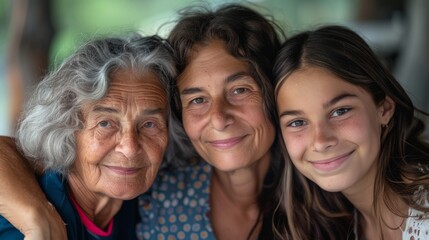 three generations of family generative ai