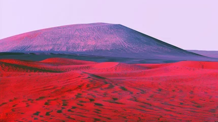 Plexiglas foto achterwand A psychedelic or surreal landscape © CaptainMCity