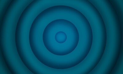 Abstract circular blue background