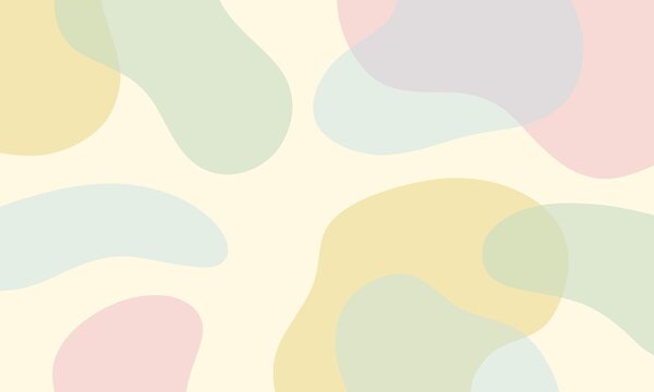 Abstract spotted background in pastel colors
