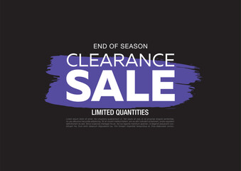 sale banner layout design vector illustration