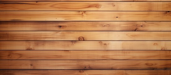 A detailed view of a dense wooden wall featuring numerous individual timber planks