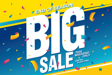 sale banner layout design vector illustration