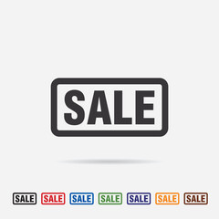 sale banner layout design vector illustration