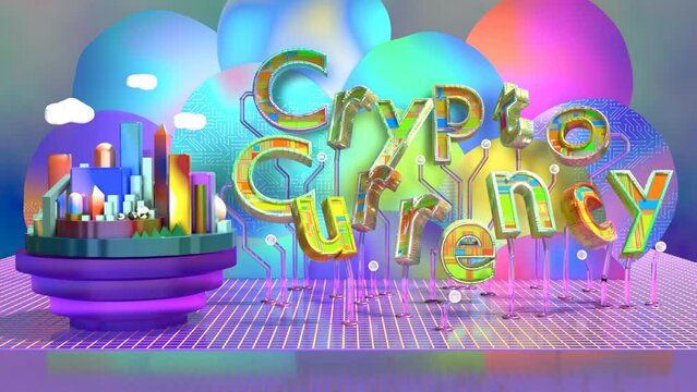 Loop Animation CryptoCurrency.