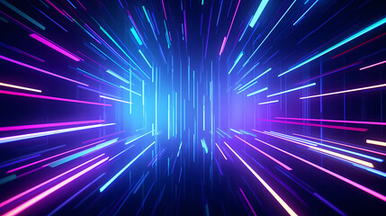 Technology abstract background with lines