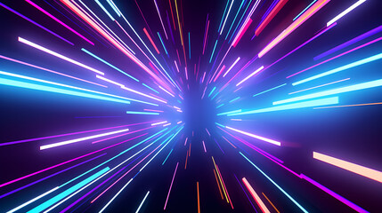 Technology abstract background with lines