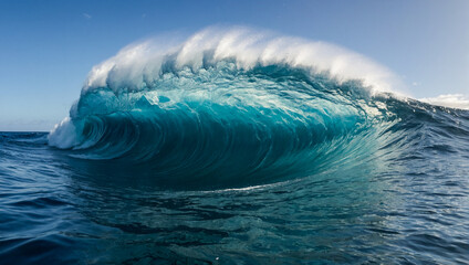 Large Tahiti Wave Pipeline  - obrazy, fototapety, plakaty