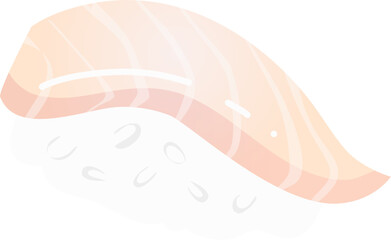 Sushi Illustration. Japanese food Illustration.