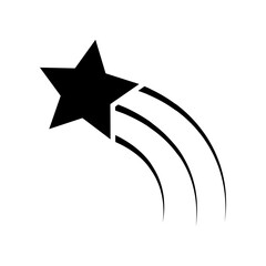 Shooting star icon