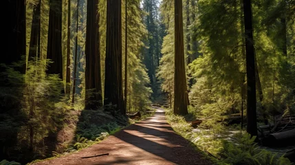 Foto op Plexiglas path in the forest © Image Studio