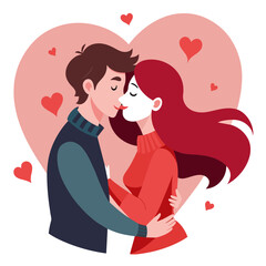 World Kissing Day Vector Illustration