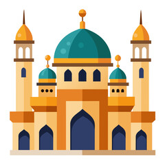 Masjid Vector Illustration