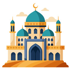 Masjid Vector Illustration