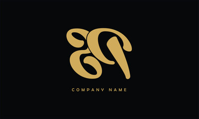 SP, PS, S, P Abstract Letters Logo Monogram