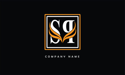 SP, PS, S, P Abstract Letters Logo Monogram